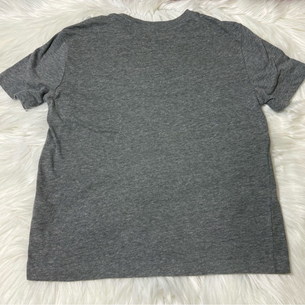 Old Navy Youth Boy Size Small (6-7) Charcoal Gray Shirt With Spaceship Image - Picture 10 of 12
